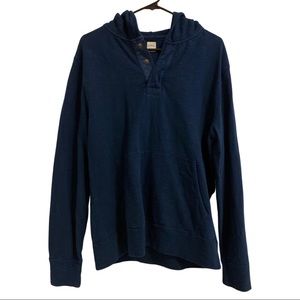 J Crew Henley hoodie